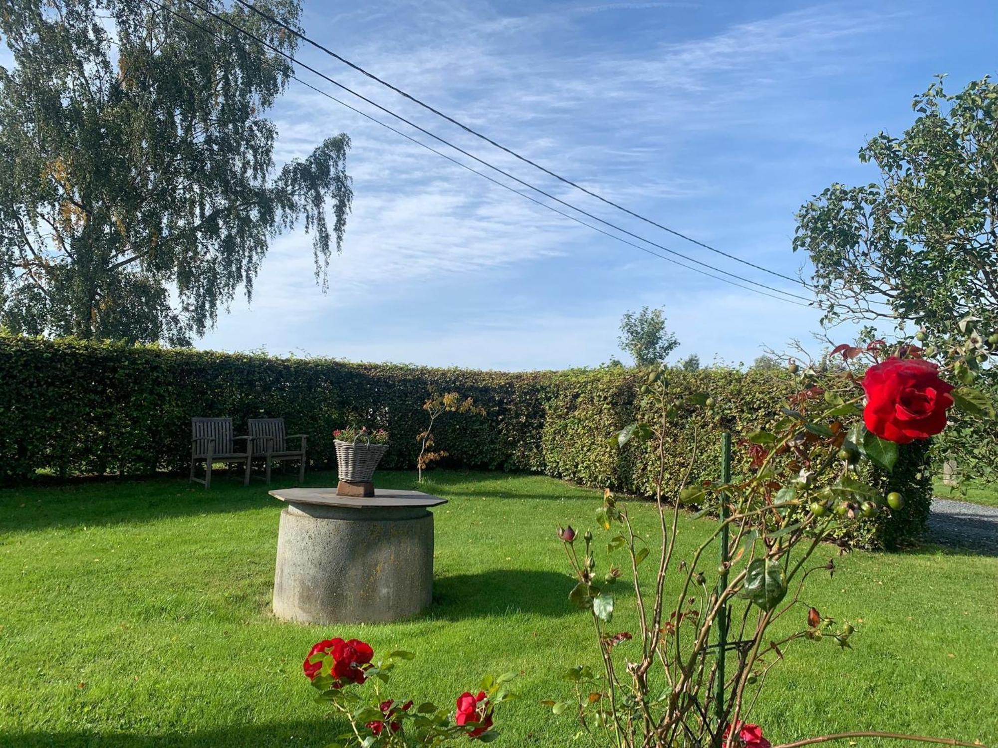 Pretty Farmhouse In Houffalize With Courtyard Eksteriør billede