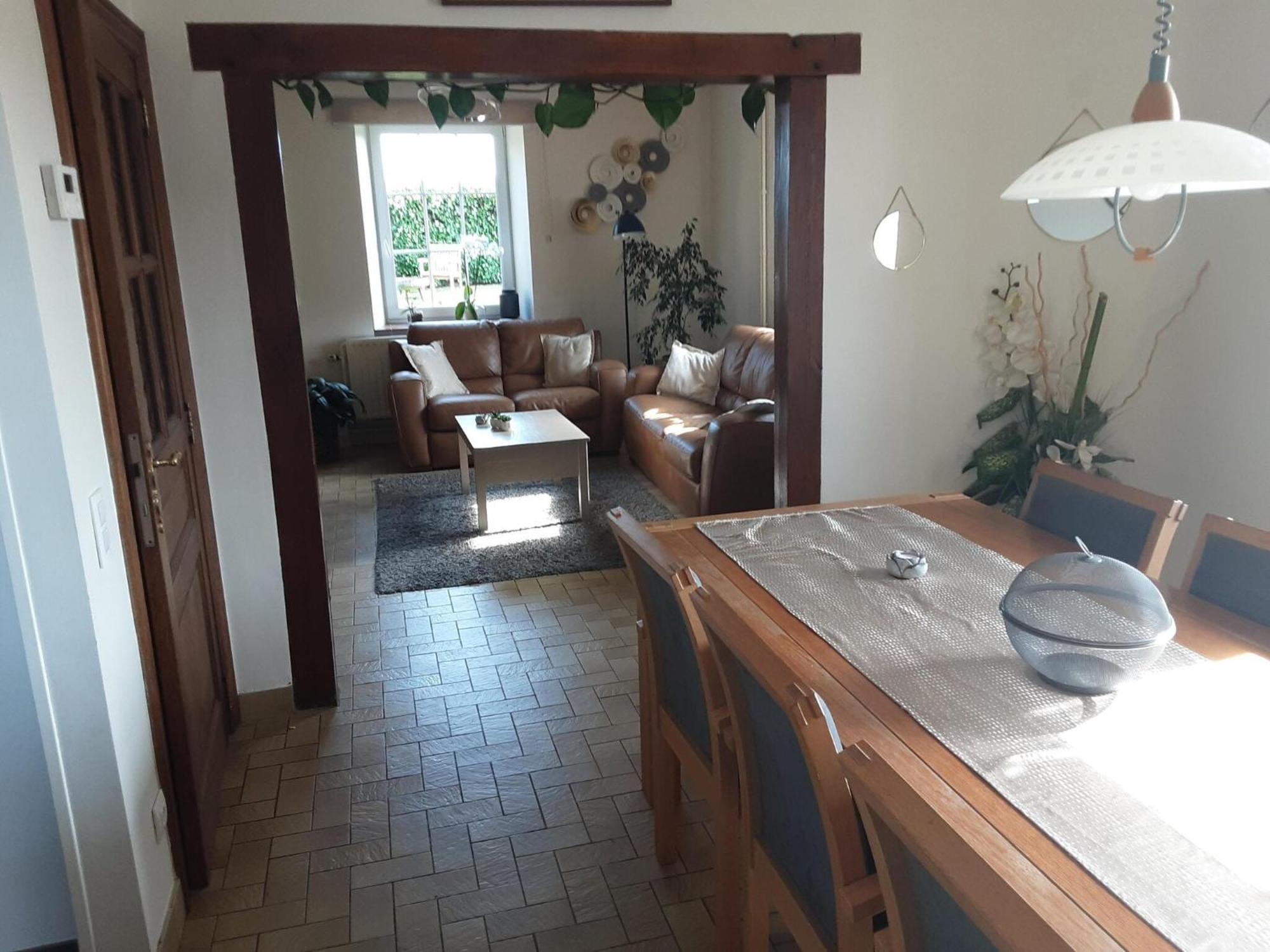 Pretty Farmhouse In Houffalize With Courtyard Eksteriør billede
