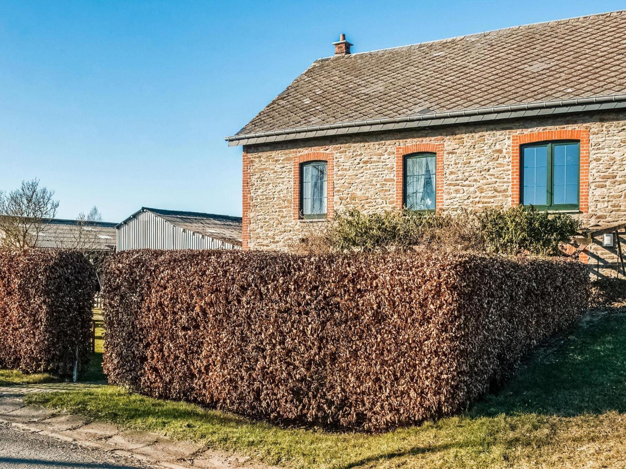 Pretty Farmhouse In Houffalize With Courtyard Eksteriør billede